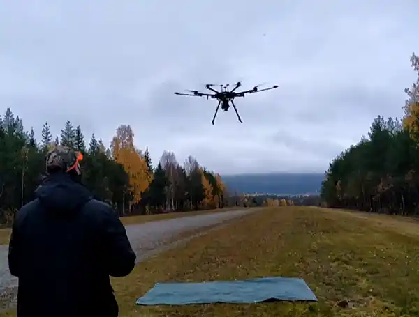 Using drones for forest monitoring